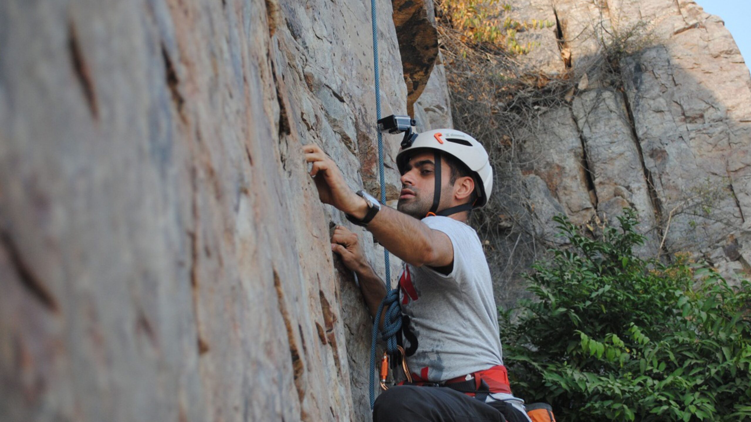 ROCK CLIMBING